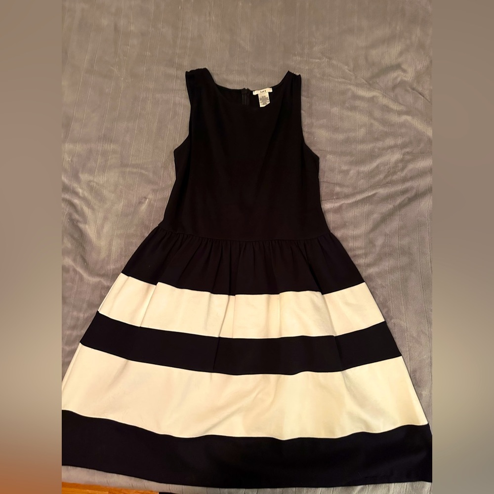 Striped party dress